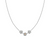 Nature's Wonder Forget-Me-Not Adjustable Necklace - Silver - 3SNWO960
