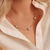 Nature's Wonder Forget-Me-Not Adjustable Necklace - Silver - 3SNWO960