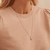 Royal Clogau Leaf Pendant with Topaz - Silver - 3SROY973
