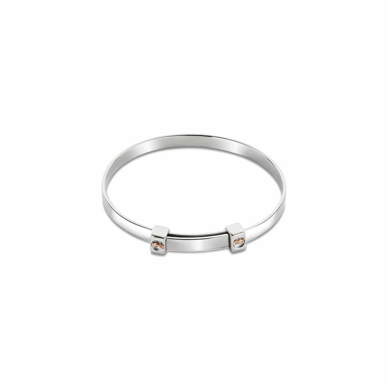 Insignia Baby Bangle - Silver - 3STOL0661