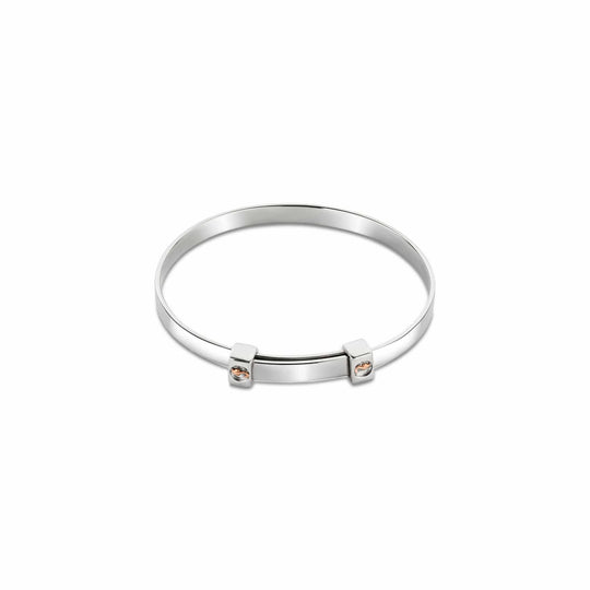 Insignia Baby Bangle - Silver - 3STOL0661
