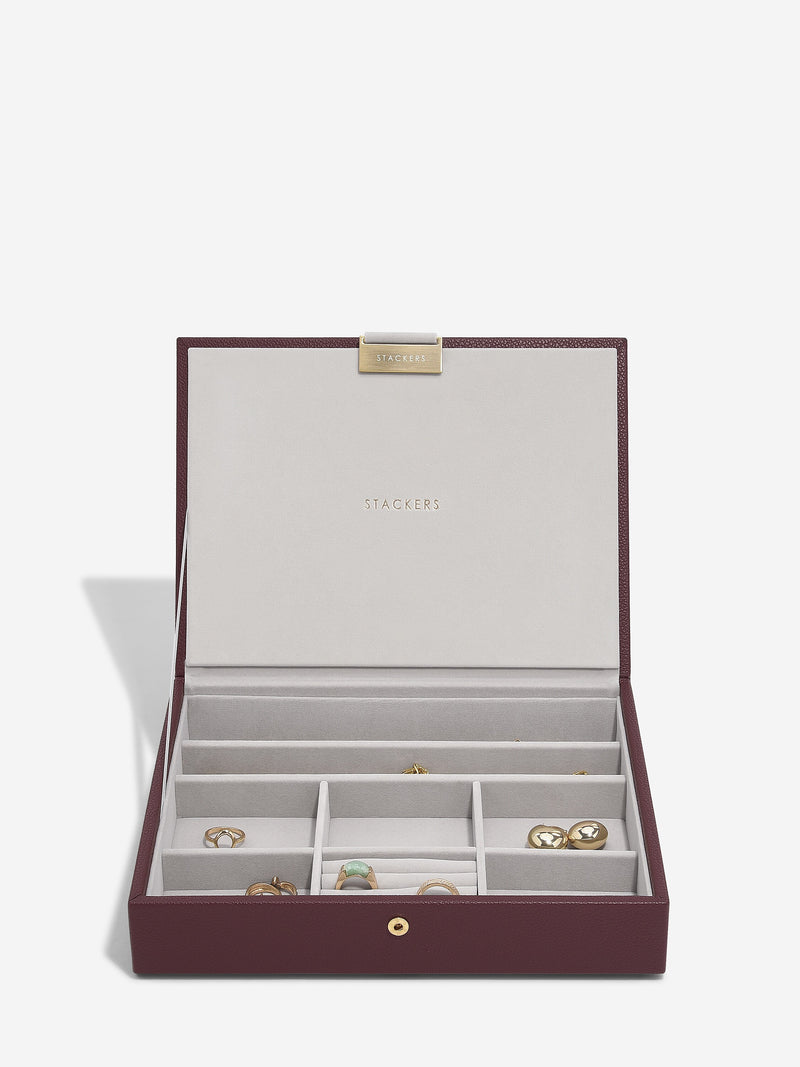 Classic Jewellery Box - Burgundy - 76861