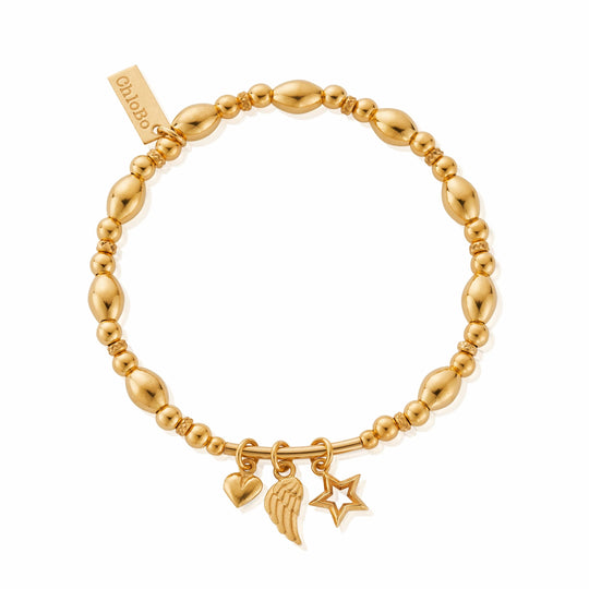 Hope & Wisdom Bracelet - Gold - GBMULHW