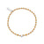 Inset Star Bracelet - Gold/Silver - GMBSTAR