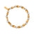 Twisted Disc Bracelet - Gold/Silver - GMBTDISC