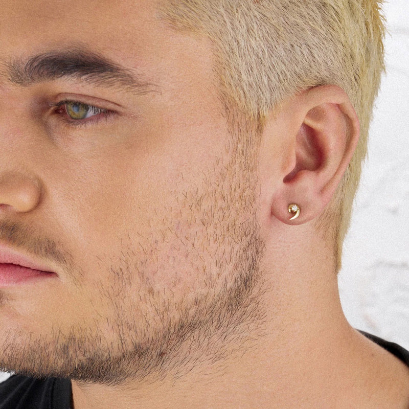 Talon Diamond Stud Earrings - Gold - HT044.YVWHEOS