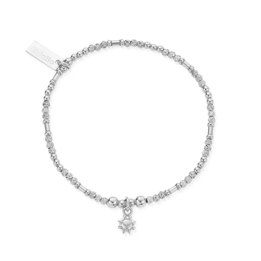 Sunshine Sparkle Bracelet - Silver - SBFBB3582