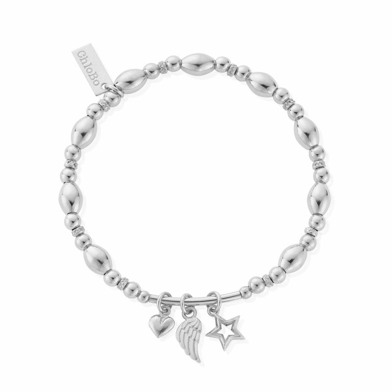 Hope & Wisdom Bracelet - Silver - SBMULHW