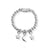 Triple Night Sky Ring, Medium - Silver - SR2784
