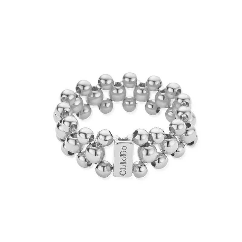 Everlight Ring, Medium - Silver - SR2SBD