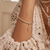 Soul Glow Interlocking Heart & Angel Wing Bracelet - Gold - GBCFR3239