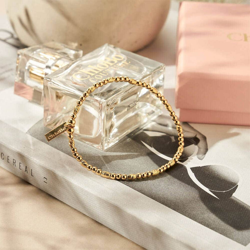 Dainty Sparkle Bracelet - Gold - GBDSP