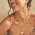 Inner Aura Hoop Earrings - Silver - SEH3600
