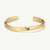 Molten Bangle Slim - Gold