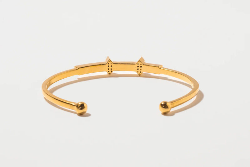 Madison Bangle - Gold - RST-100-207