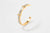 Madison Hoop Earrings - Gold - JNM-200-069