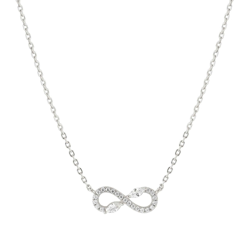 Shine Me Up Necklace, Infinity - Silver - 241902/010