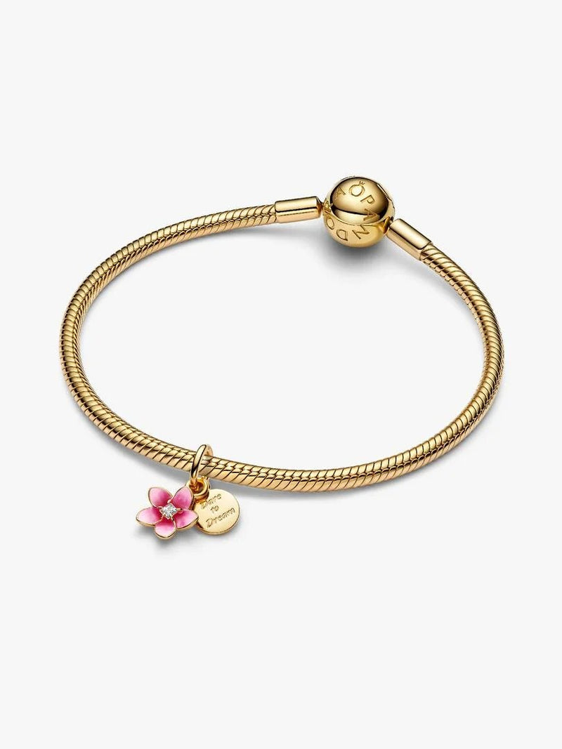 Disney Moana Double Dangle Charm - 14ct Gold Plating