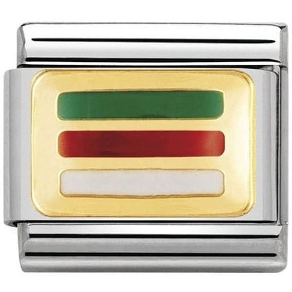 Composable Gold Heligoland/Helgoland Flag Link - 030234/47