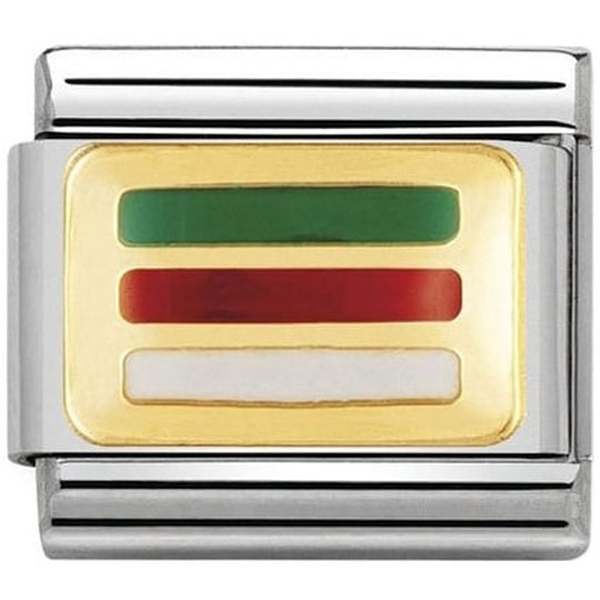 Composable Gold Heligoland/Helgoland Flag Link - 030234/47