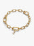 Moon Mini Dangle Charm - 14ct Gold Plating