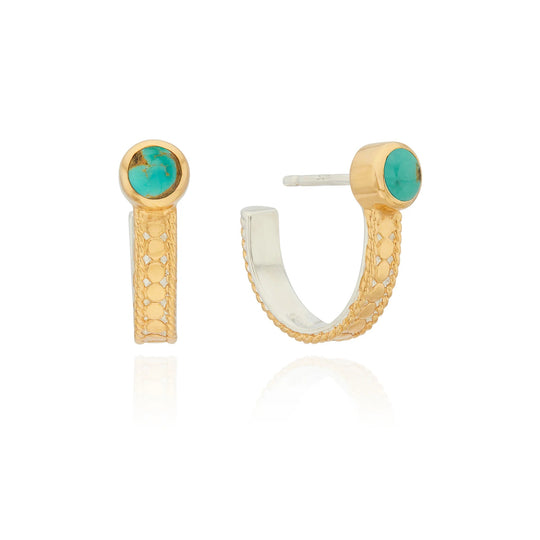 Mercado Hoop Earrings - Gold - ER10320-GTQ