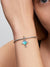 Manta Ray Dangle Charm - Sterling Silver