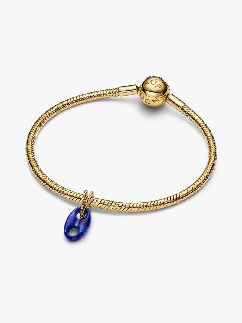 Mariner Link Dangle Charm - 14ct Gold Plating