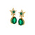 Celeste Mini Star Teardrop Stud Earrings - Gold - AS22SGE26