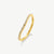 Pavé Curve Stacking Ring - Gold - SDR-06