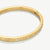 Slim Eternity Bangle - Gold - YBB-017