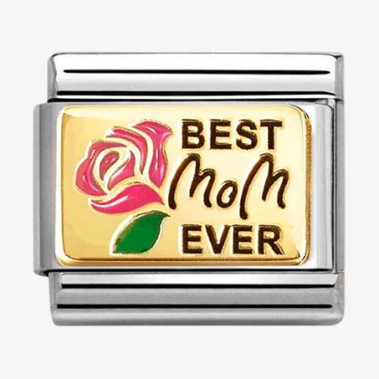Composable Classic Best Mom Ever Link - Gold - 030289/15