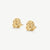 Knot Stud Earrings - Gold - YBE-14