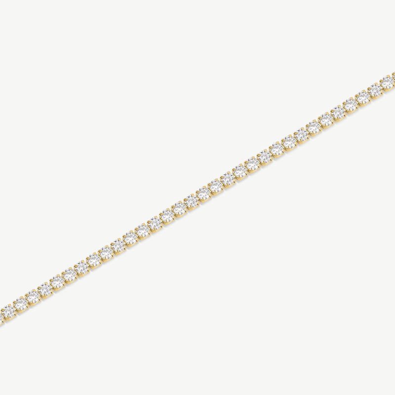 Tennis Bracelet - Gold - GB-043