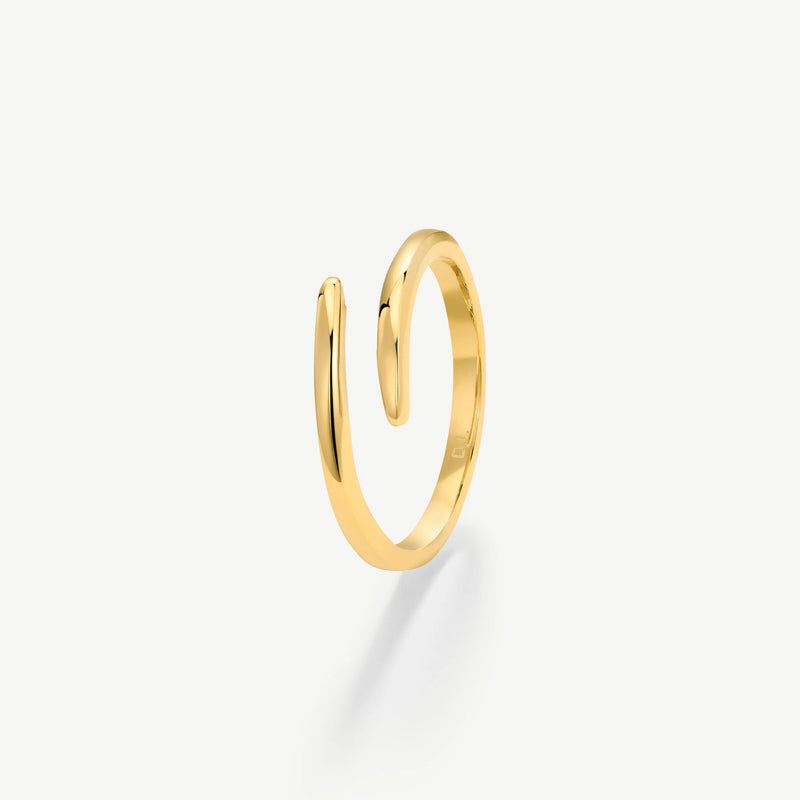 Classic Wrap Ring - Gold - SKR-015