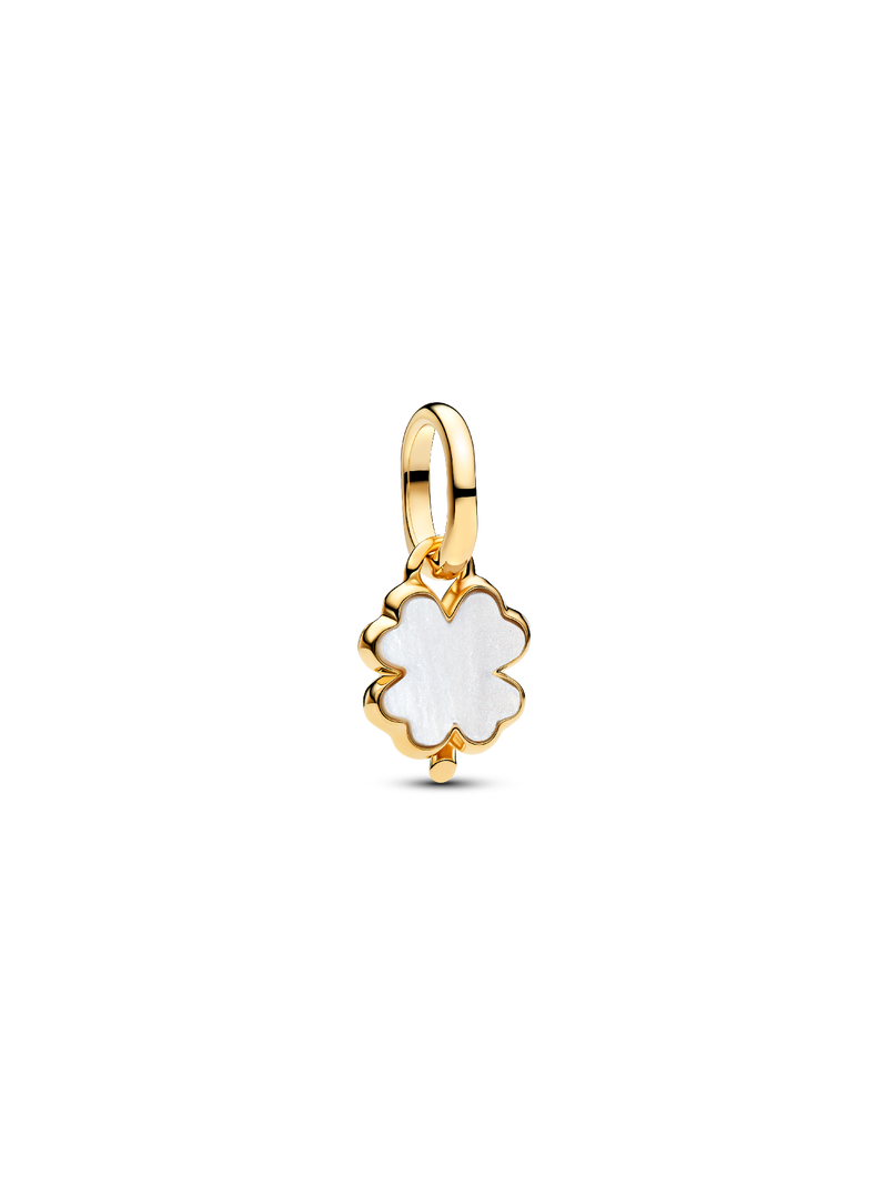 Clover Mini Dangle Charm - 14ct Gold Plating - 764564C01