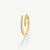 CZ Wrap Ring - Gold - SKR-016