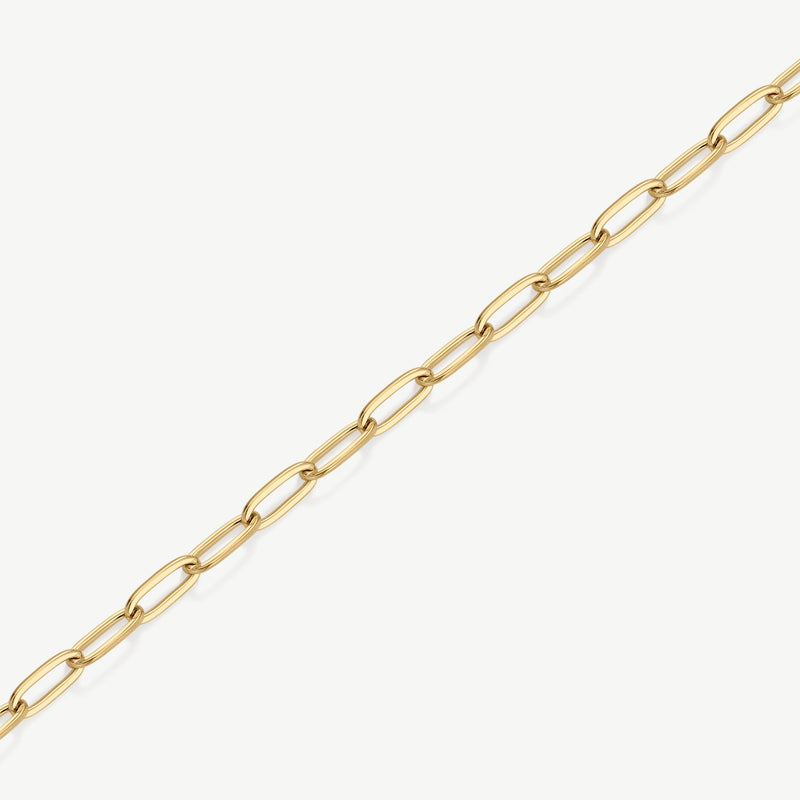 Paperclip Bracelet - Gold - GB-009