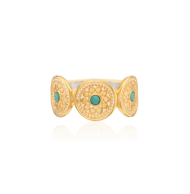 Flora Multi-Disc Ring - Gold - RG10681-GTQ