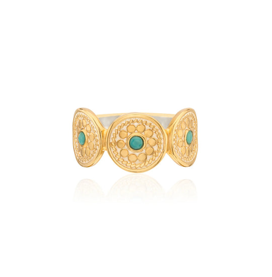 Flora Multi-Disc Ring - Gold - RG10681-GTQ