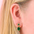 Celeste Mini Star Teardrop Stud Earrings - Gold - AS22SGE26