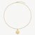 Talisman Heart Necklace - Gold - SKN-66