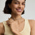 Luxe Tennis Necklace - Gold - SKN-36