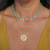 Paloma Beaded Multi-Charm Necklace - Gold - NK10909-GTQ