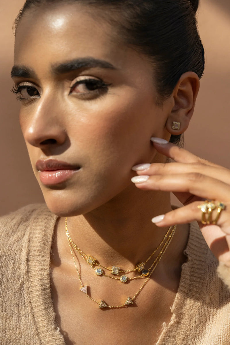 Dagny Round Ring - Gold - JNM-400-203