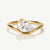 Pear Promise Ring - Gold - SDR-14