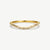 Pavé Curve Stacking Ring - Gold - SDR-06