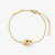 Eternity Linked Bracelet - Gold - YBB-04