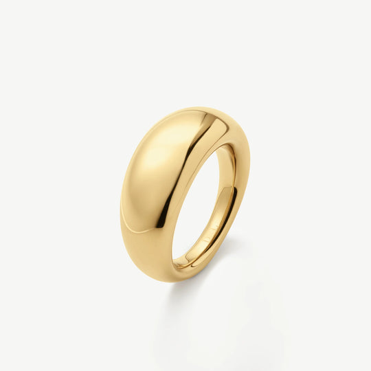 Chunky Dome Ring - Gold - YBR-003