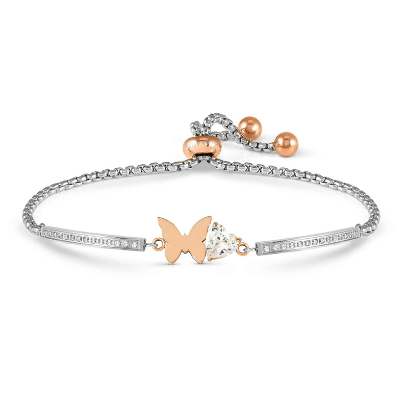 Milleluci Butterfly Bracelet - Rose Gold - 028020/010